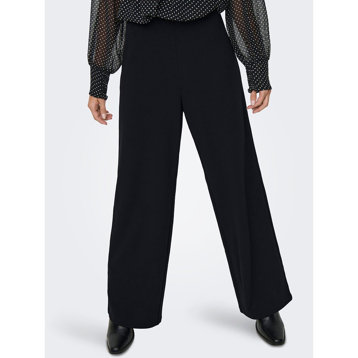 Pantaloni larghi nero , ONLY