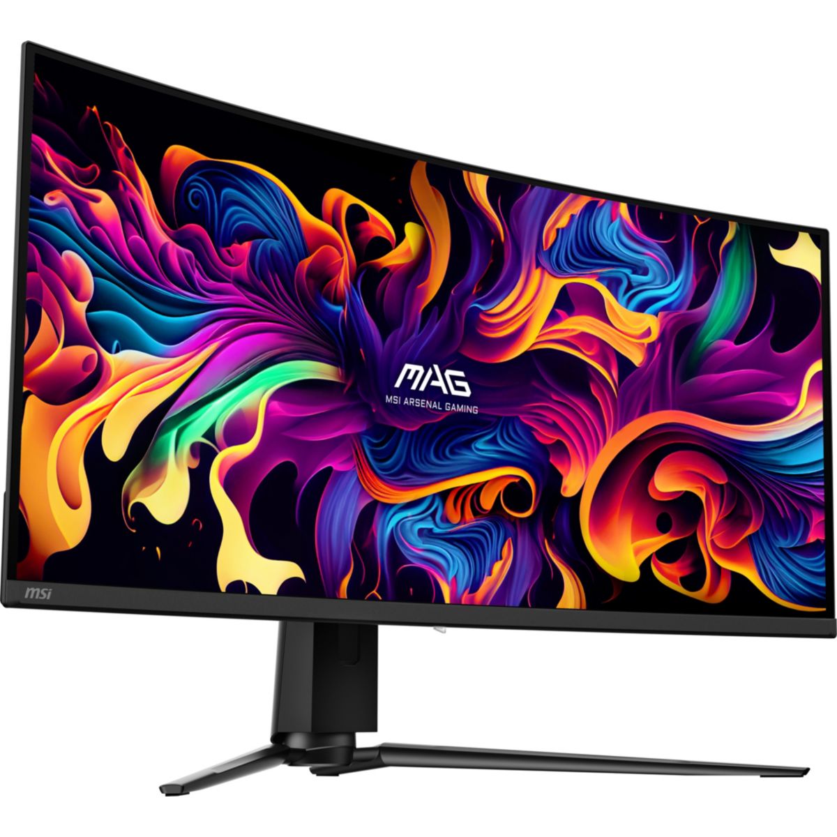 Ecran PC Gamer MAG 341CQP 34" QD-OLED UWQHD 280 Hz HDR HDMI 2.1 couleur unique, MSI