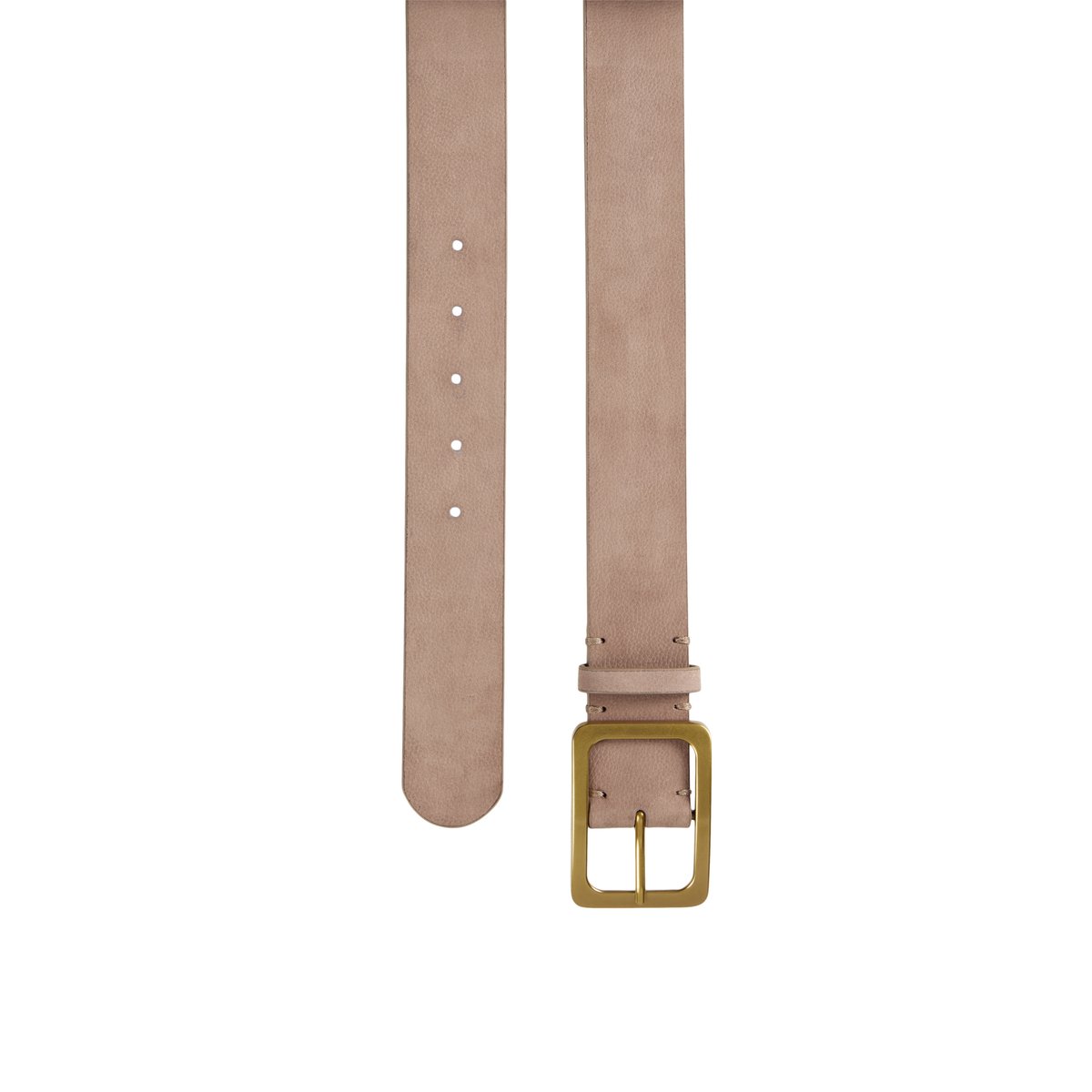 Ceinture modèle Erica en cuir de vachette robuste gris, MARC O'POLO