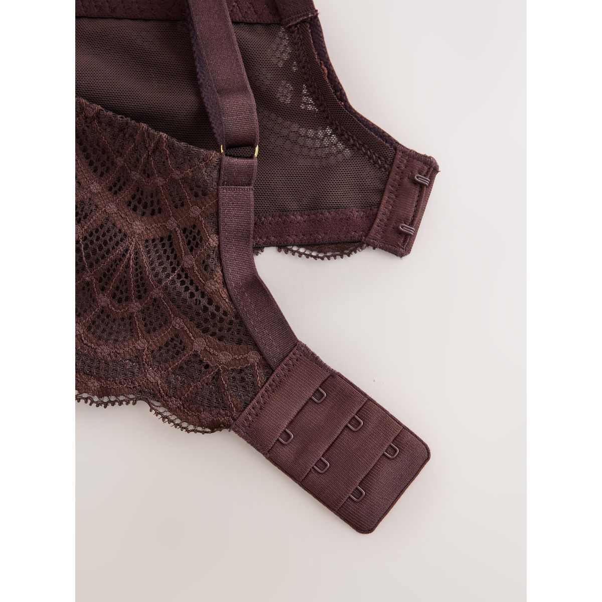 Soutien-gorge en dentelle marron chocolat, NEXT