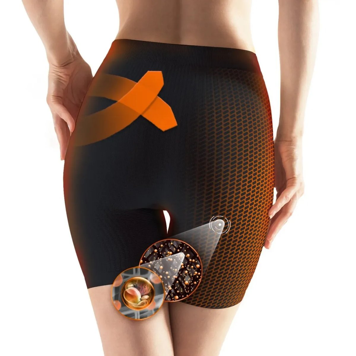 Panty stop cellulite noir, LYTESS