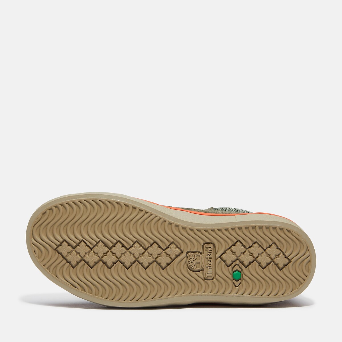 Baskets en cuir, à lacets élastiqués, STONE JUMP MID HOOK & LOOP kaki, TIMBERLAND