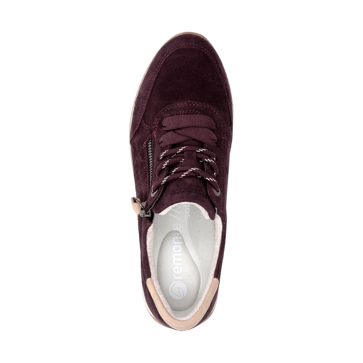 Basket Cuir rouge comb, REMONTE