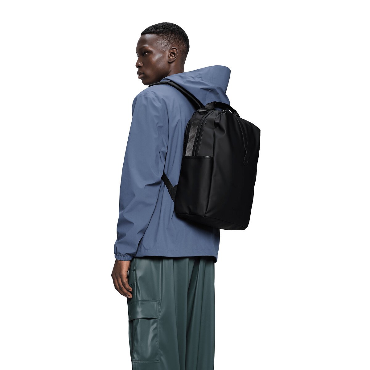 Mochila, CLIP FRONT preto , RAINS