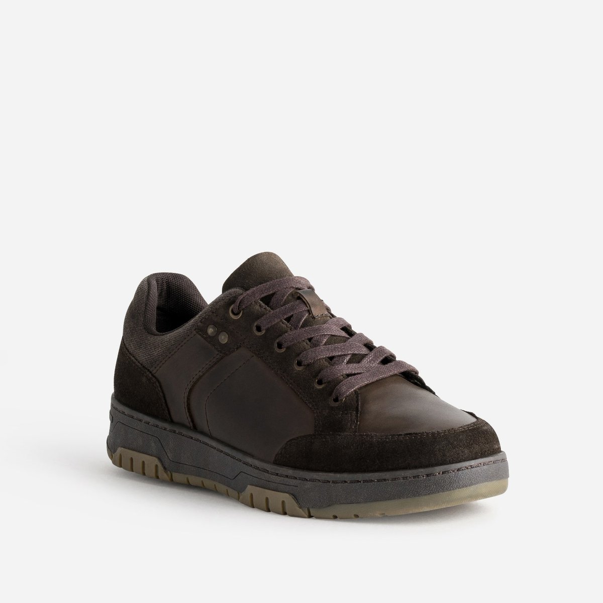 Basket en cuir PIETRO marron, ERAM