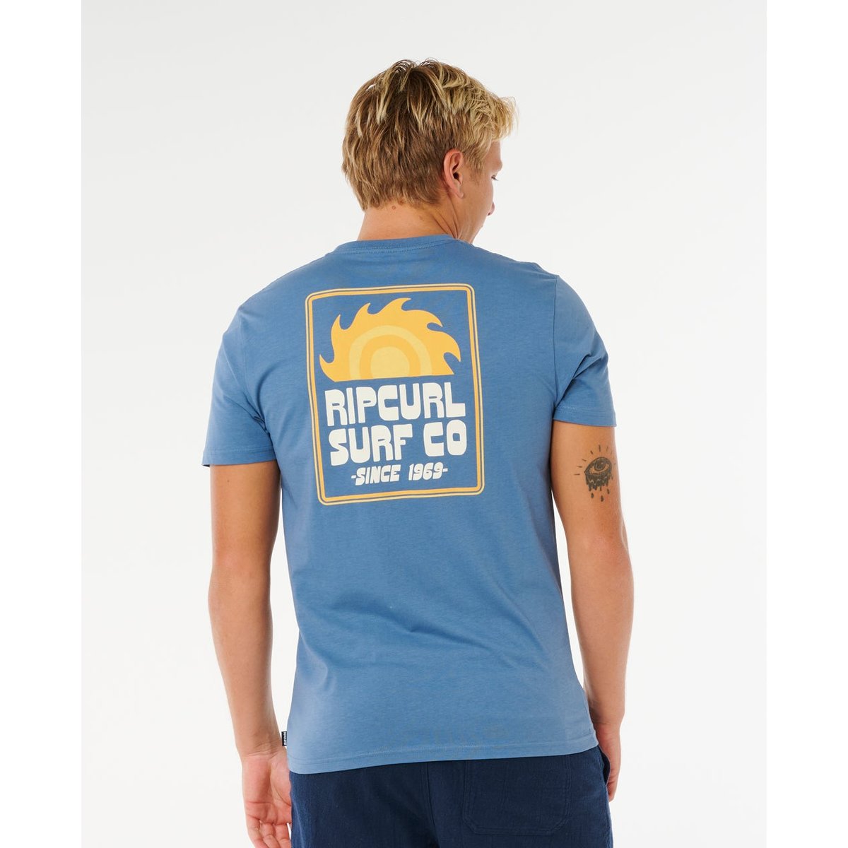 T-shirt à manches courtes Pacific Rinse SUNRISE bluefin, RIP CURL