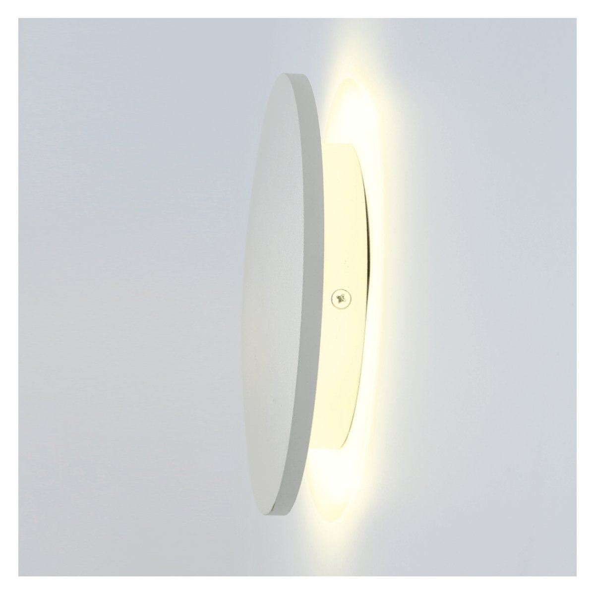 Applique murale épurée et contemporaine - LUNAR blanc, KOSILUM