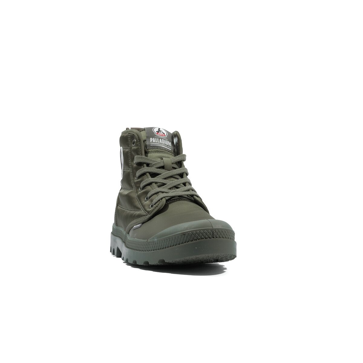 Baskets hautes Pampa Hi Dare Rhona x Jott kaki, PALLADIUM