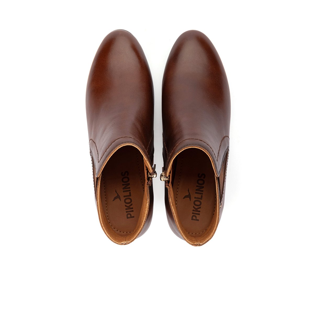 Bottines à talon cuir Daroca cuero, PIKOLINOS