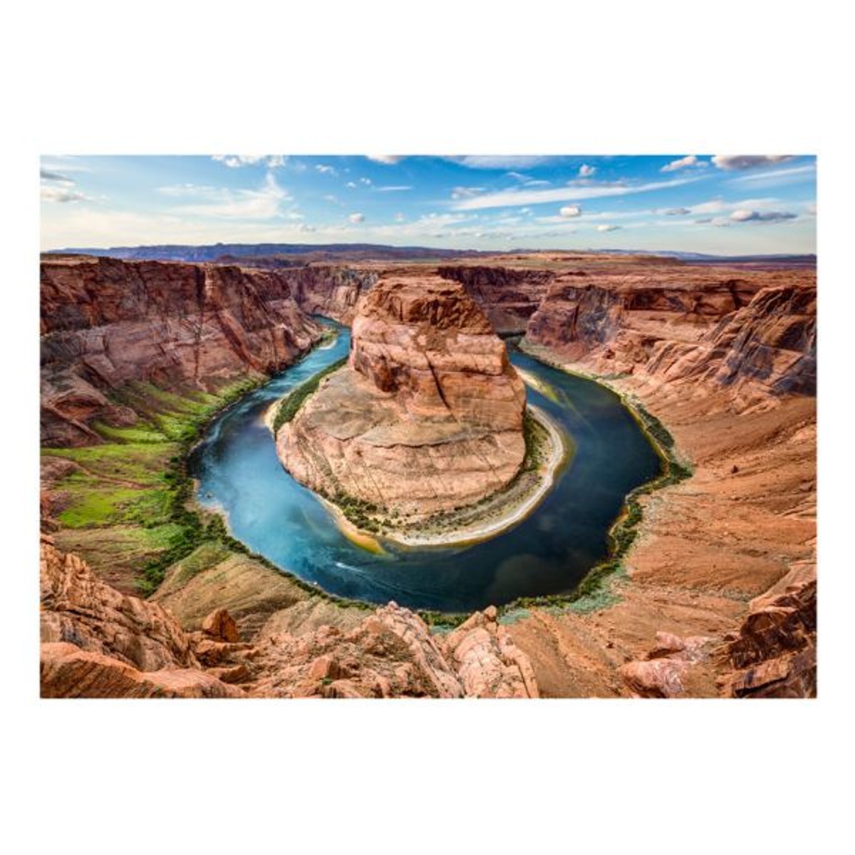 Papier peint intissé panoramique Paysage Grand Canyon Colorado bleu, EDEN