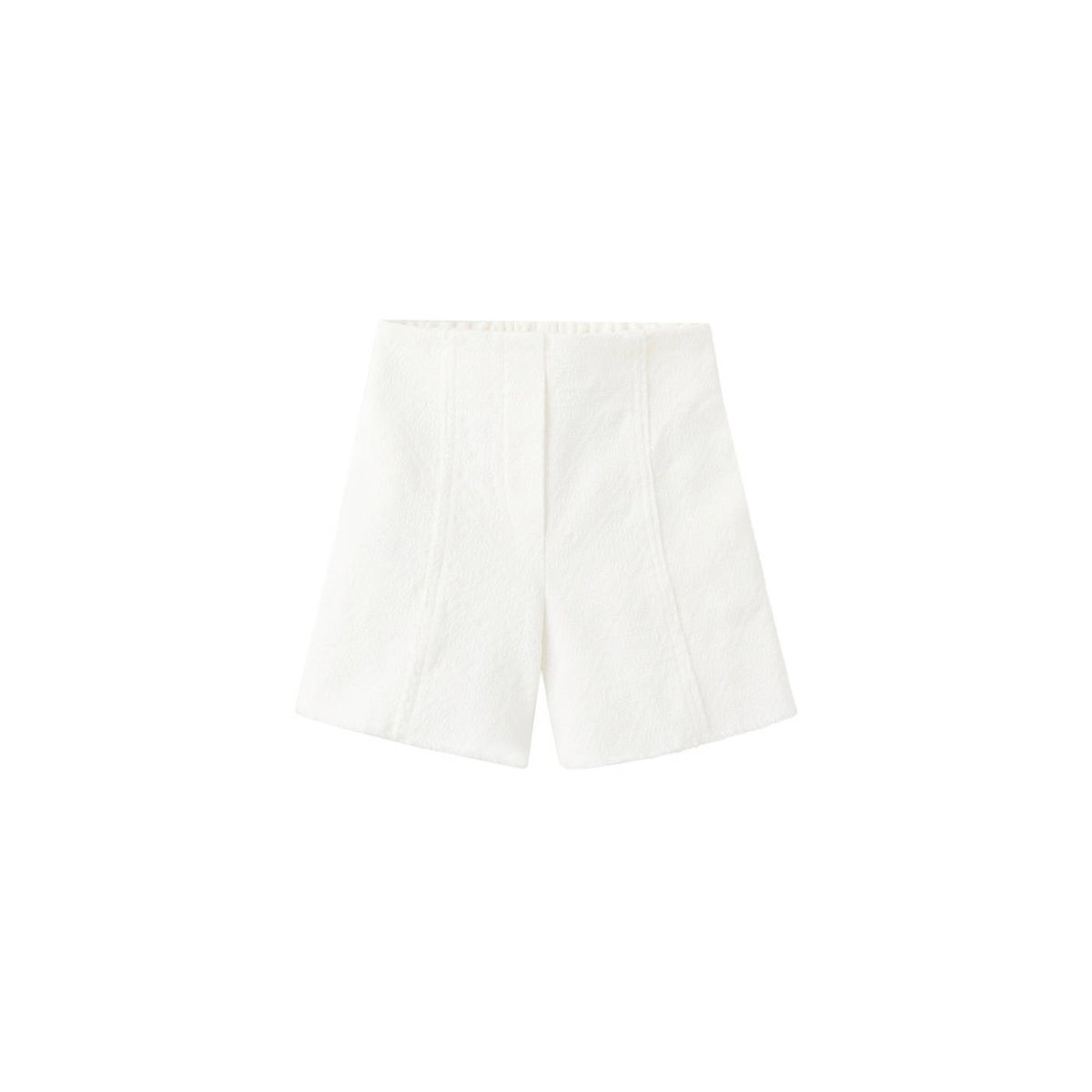 Short tweed blanc, MANGO KIDS