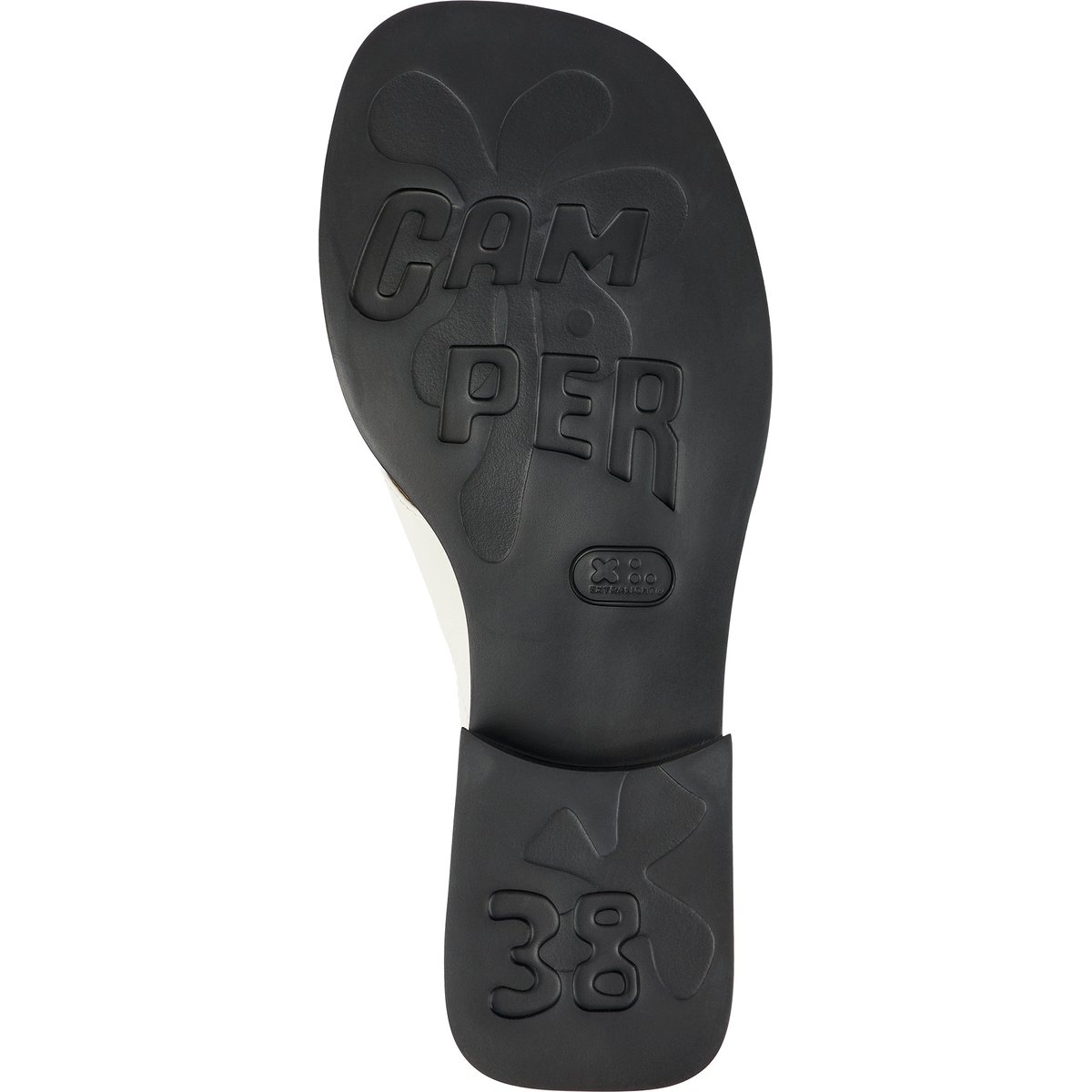 Sandales en cuir ultrasouple Dana blanc naturel, CAMPER