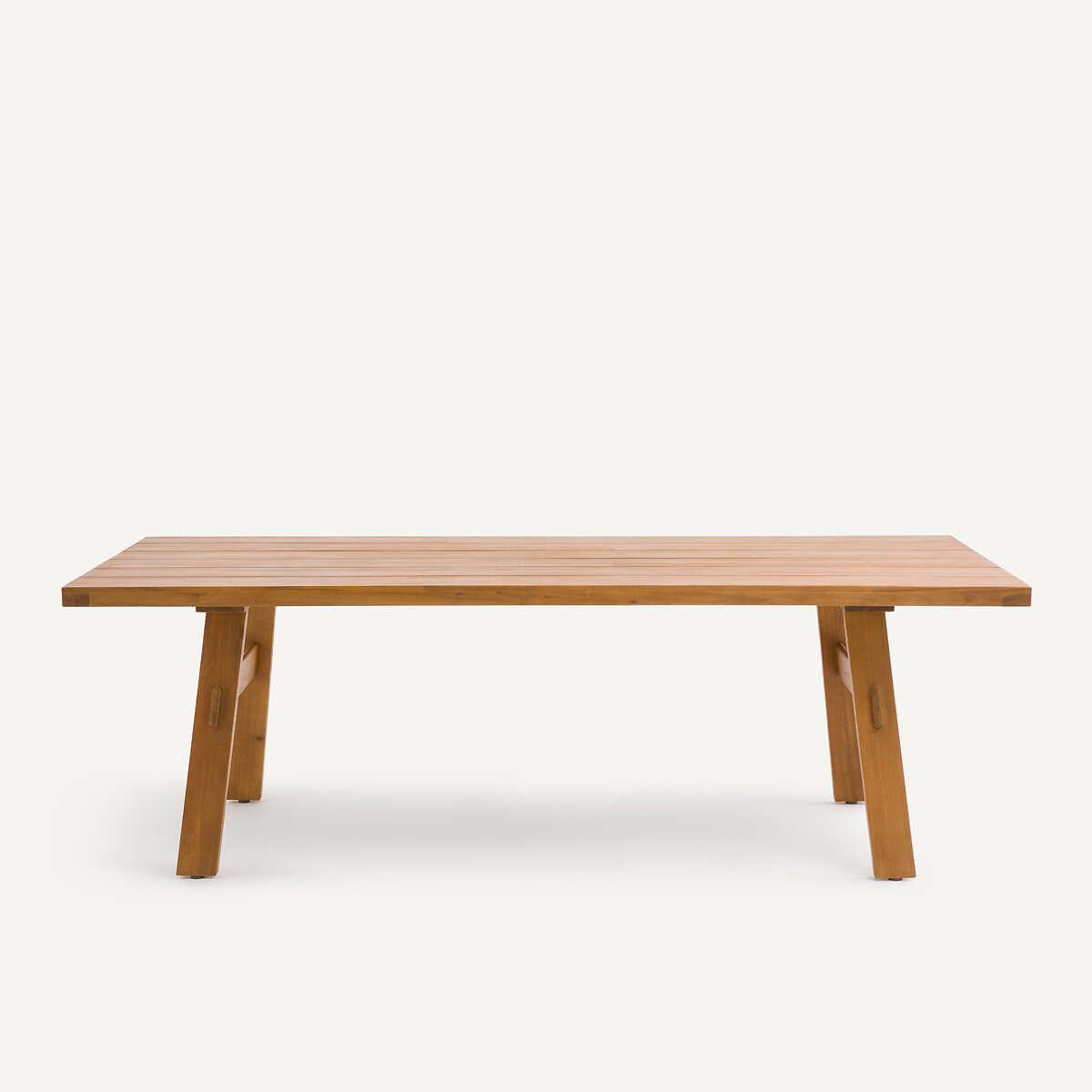 Mesa de jardim dobrável, em acácia maciça, 6 a 8 lugares, RIPLI natural, AM.PM