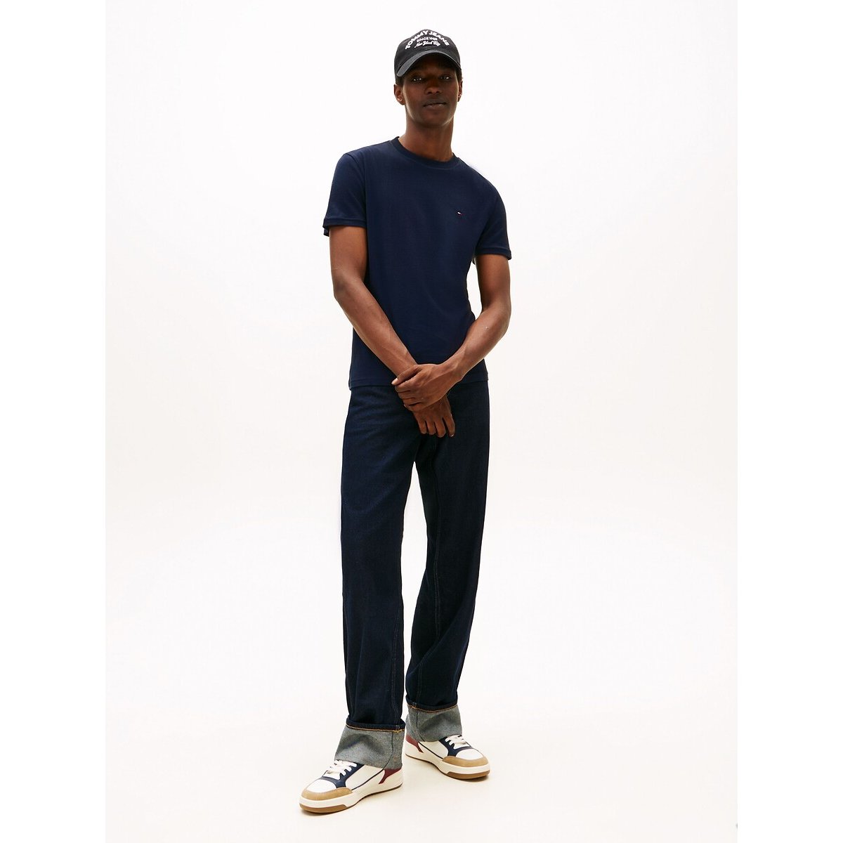 Pack of 2 T-Shirts with Short Sleeves navy blue + ecru, TOMMY JEANS