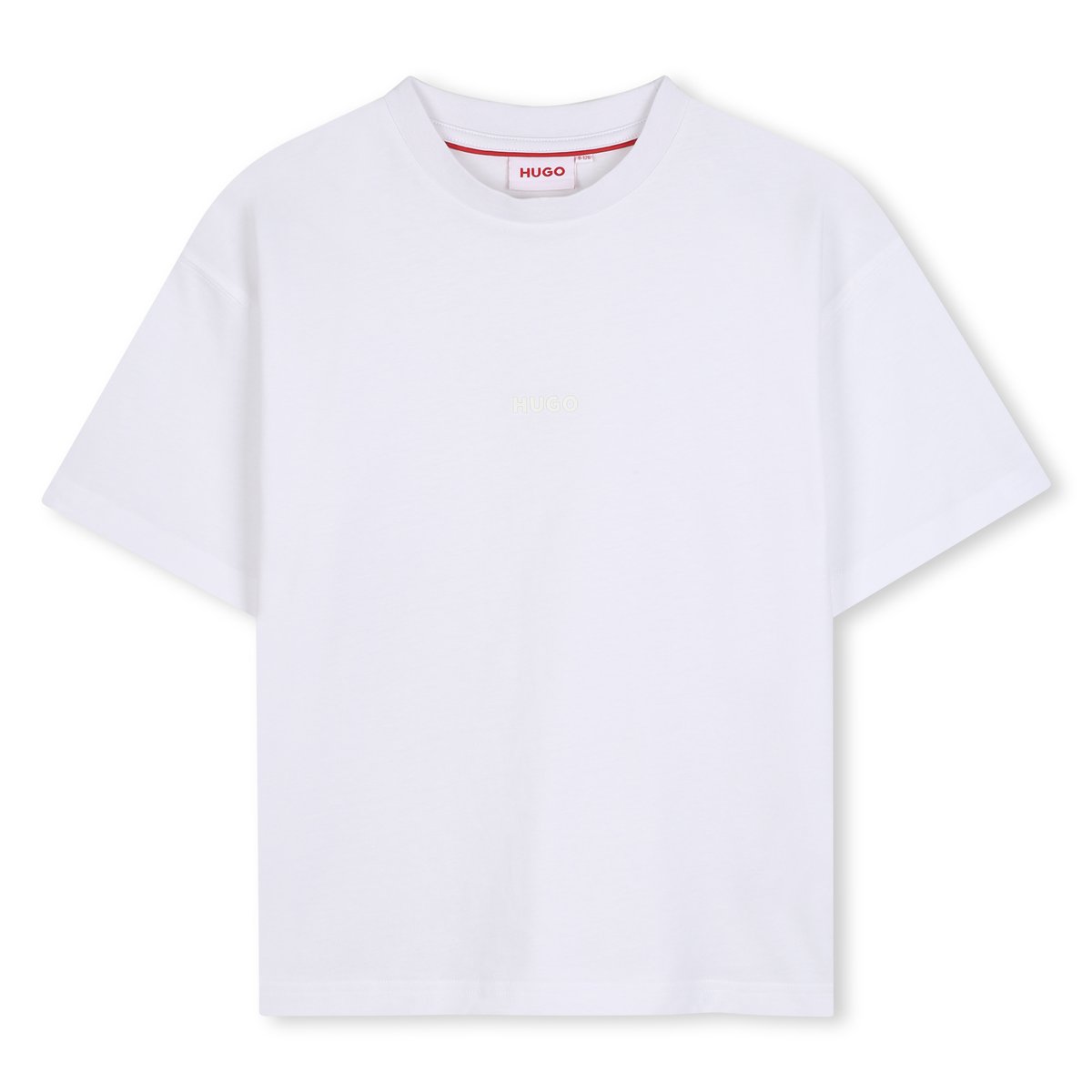 Tee-shirt manches courtes blanc, HUGO KIDSWEAR
