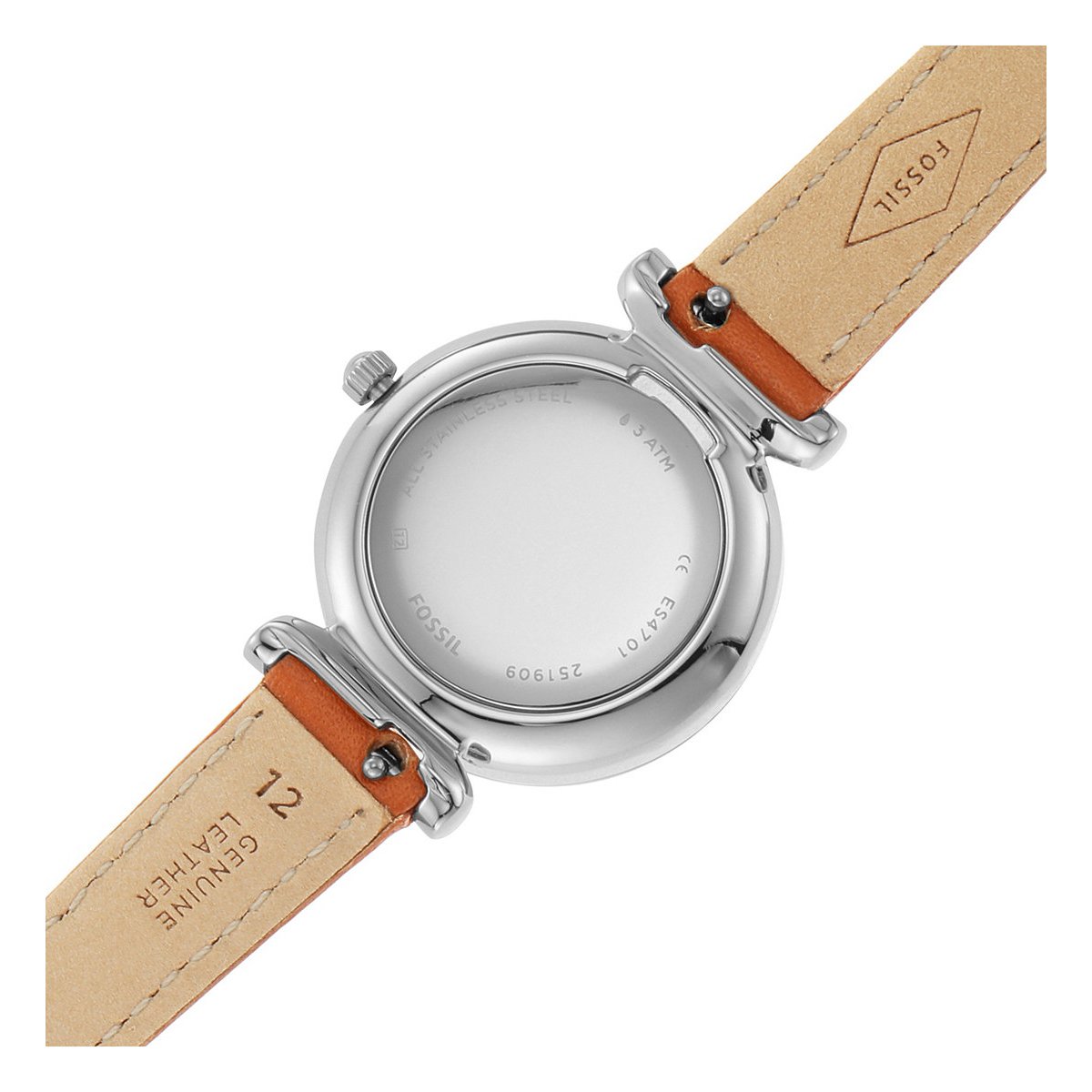 Montre Analogique  CARLIE MINI doré rose bleu marron, FOSSIL