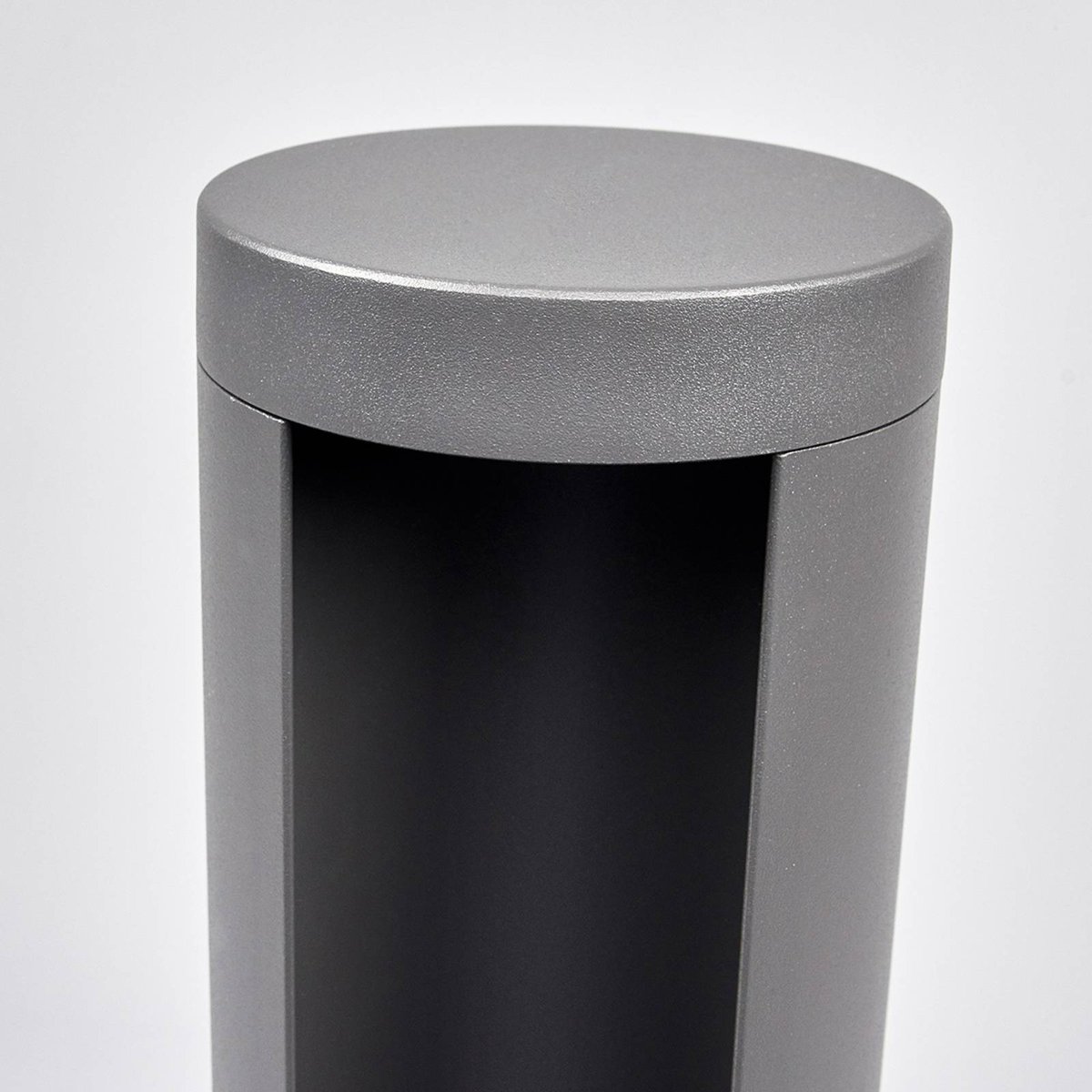 Luminaire extérieur en aluminium moderneLED gris graphite, blanc, LUCANDE