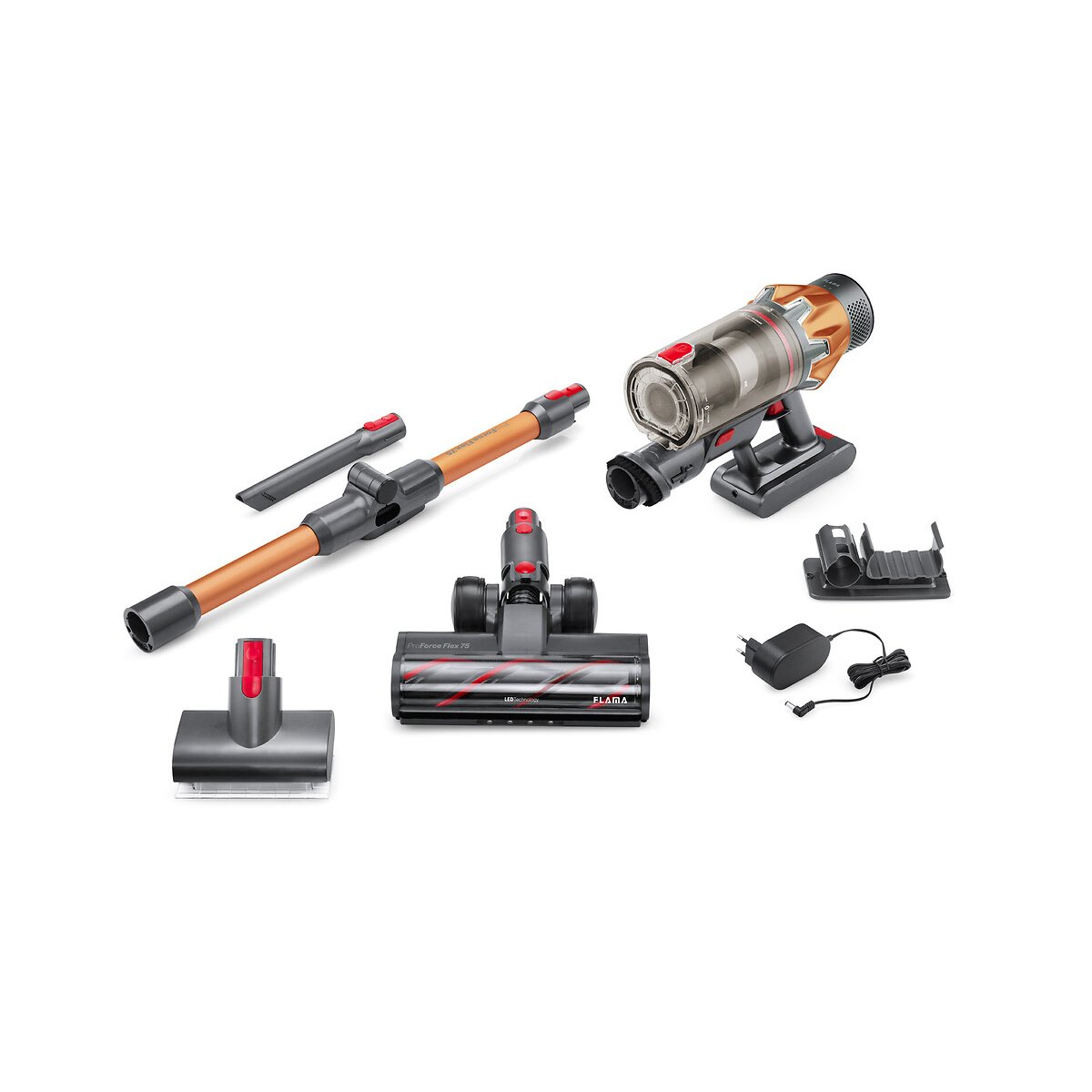 Aspirador Vertical Proforce Flex 75 Super Cyclone, FLAMA multicolor, FLAMA