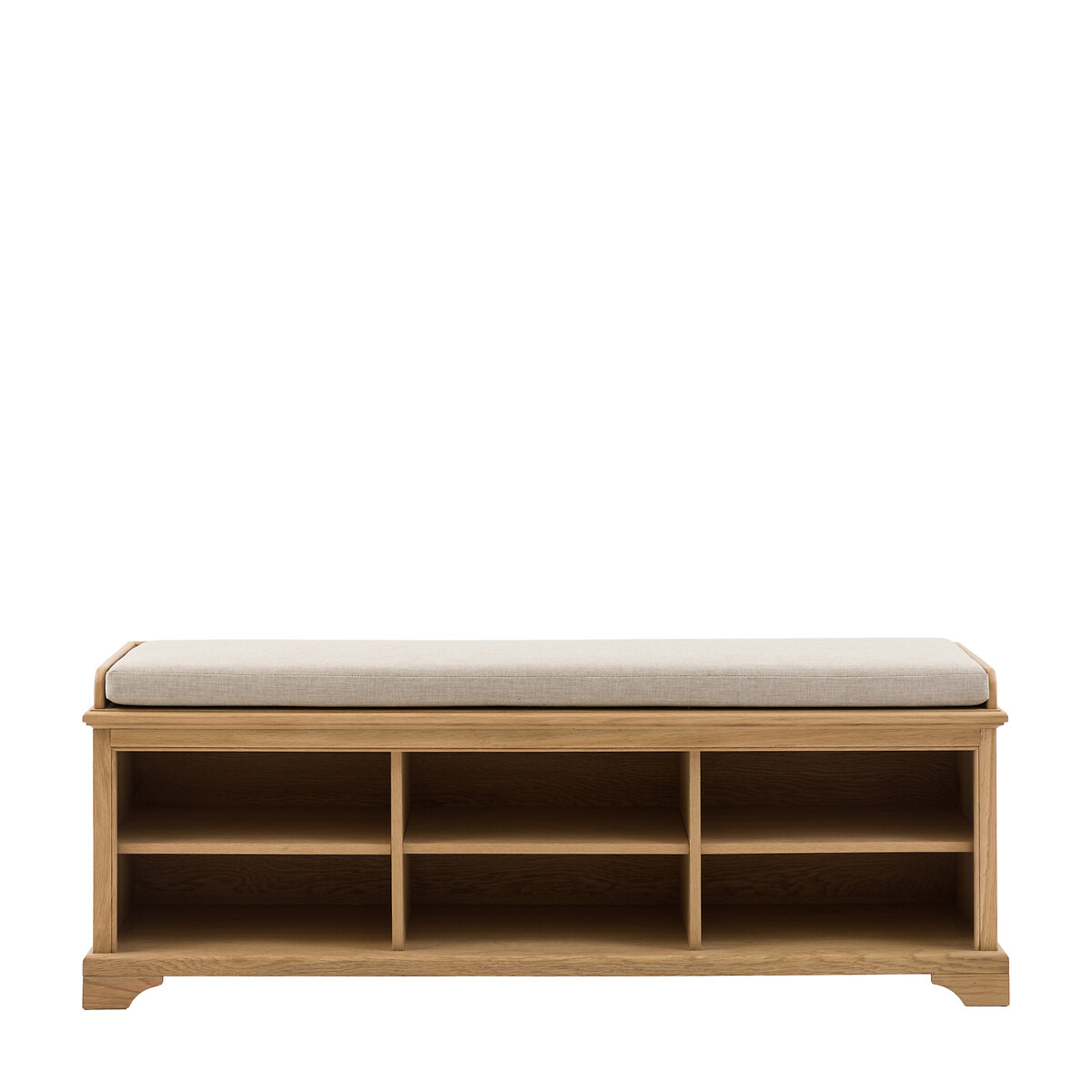 Harriet Oak Hallway Bench light oak wood, SO'HOME