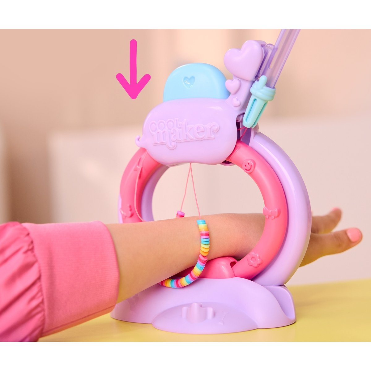 Cool Maker Kit de fabrication de bracelets Stack'd Heishi multicolore, SPIN MASTER