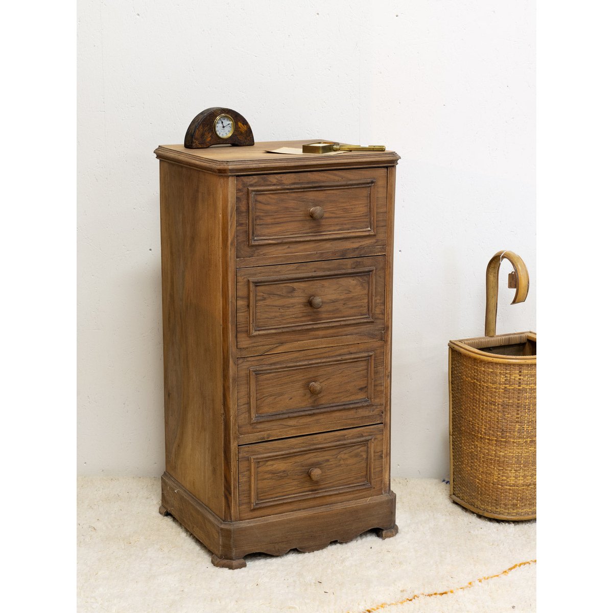Chiffonnier en bois Valery N°55 - Bon état bois clair, DEBONGOUT
