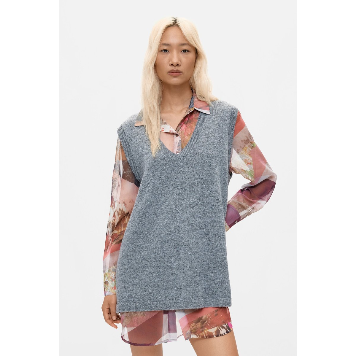 Robe chemise combinée noir, DESIGUAL
