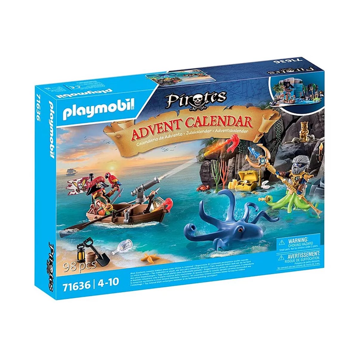 Calendrier de l'Avent s multicolore, PLAYMOBIL
