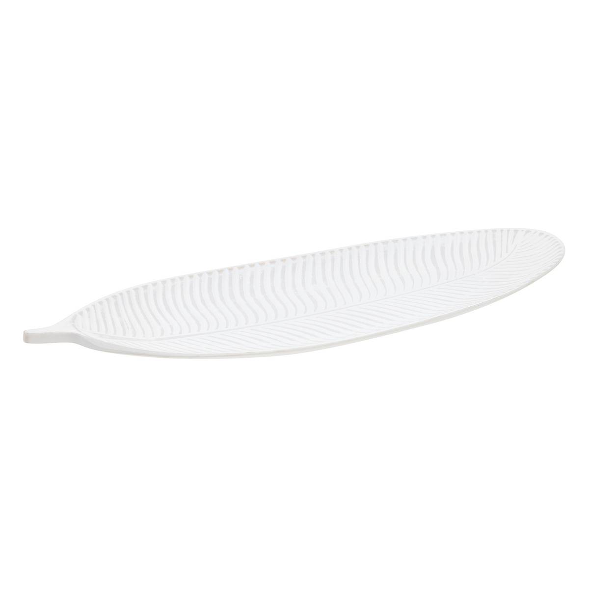 Vide-poche oblong MAIA blanc, ATMOSPHERA