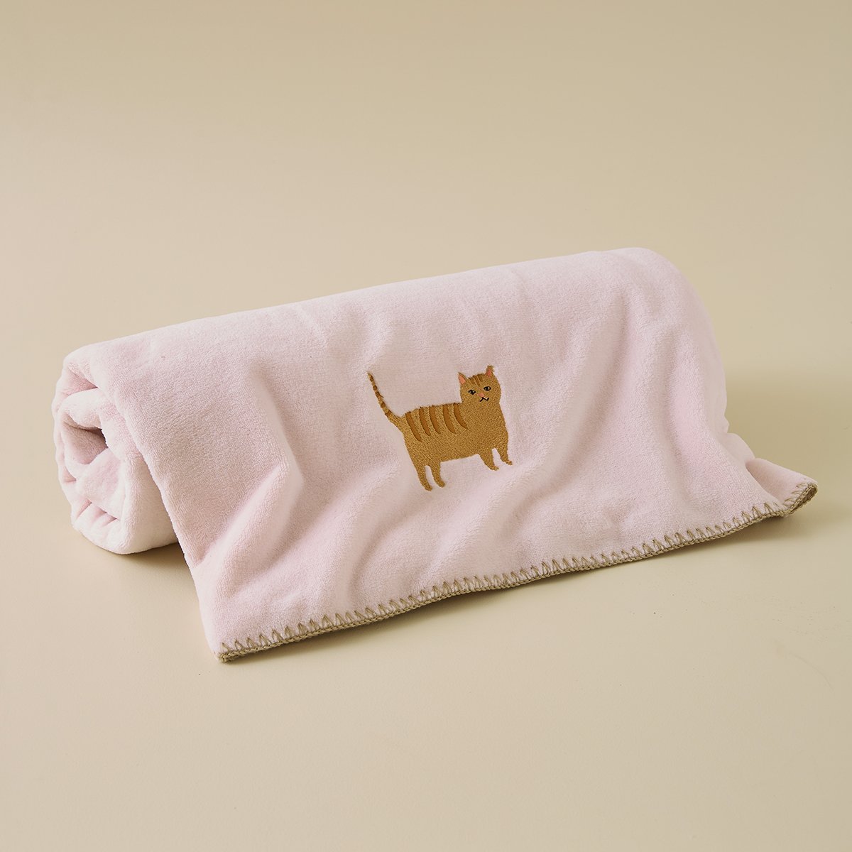Plaid enfant BETTY rose, SYLVIE THIRIEZ