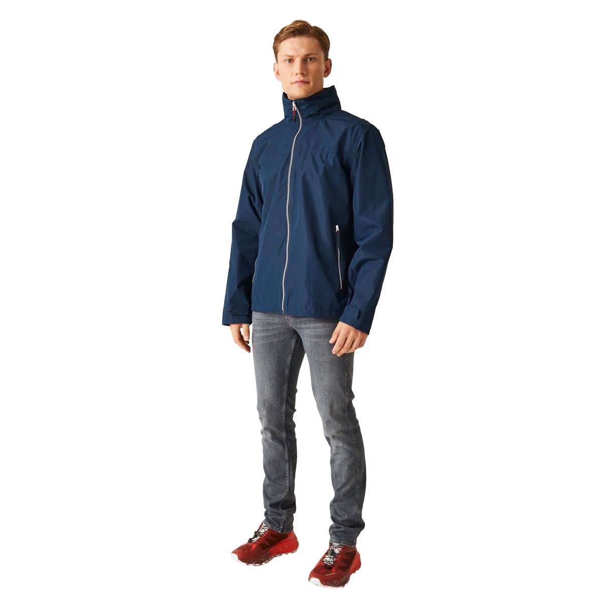 Veste softshell ASCENDER bleu marine / rouge, REGATTA