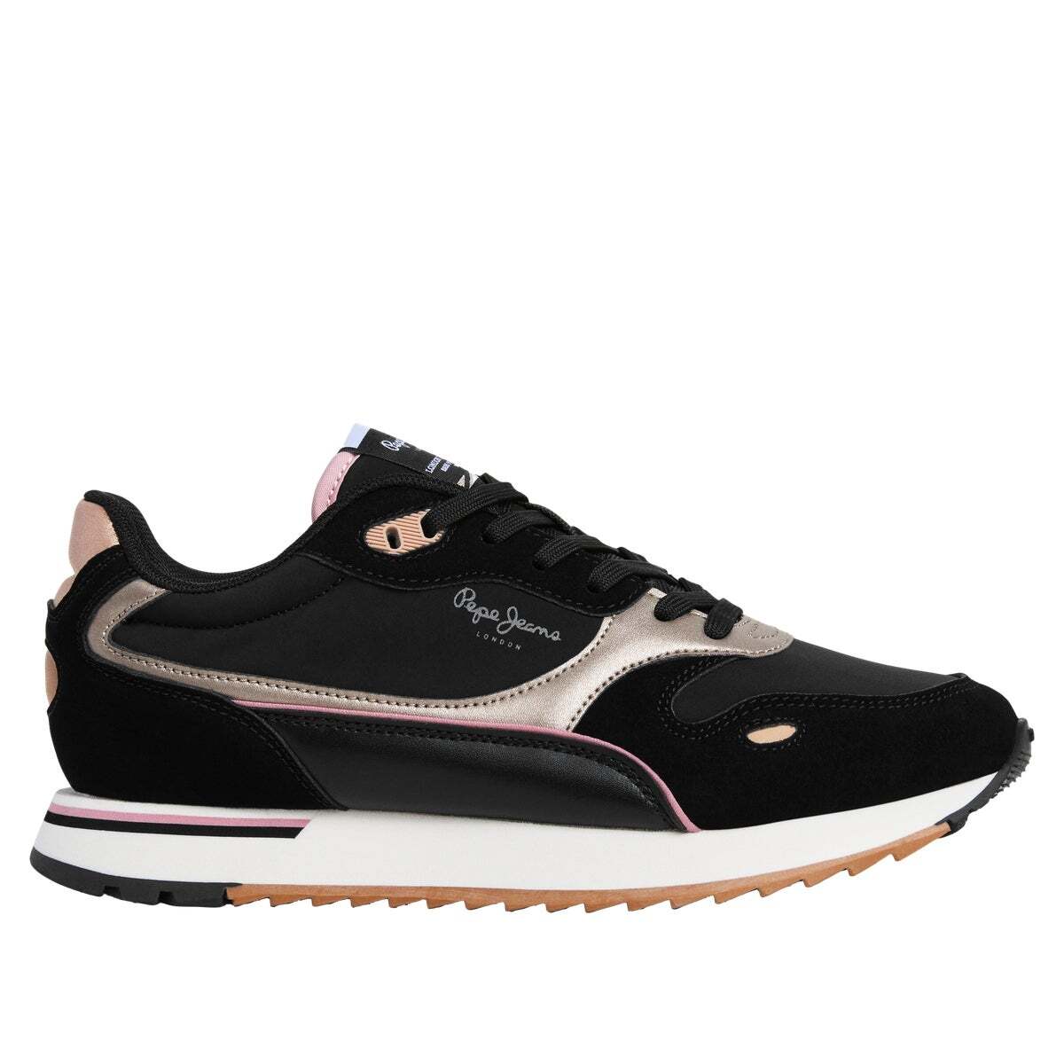 Baskets Combinées noir, PEPE JEANS