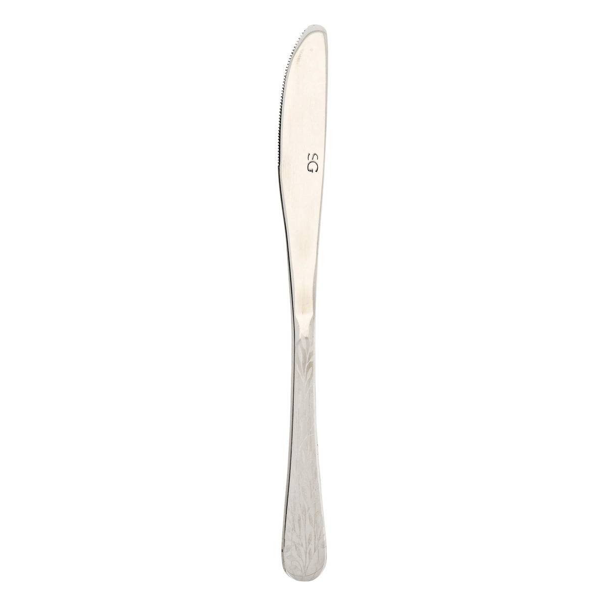 Ménagère 24 pièces en acier inoxydable CAMILLA argent, SECRET DE GOURMET