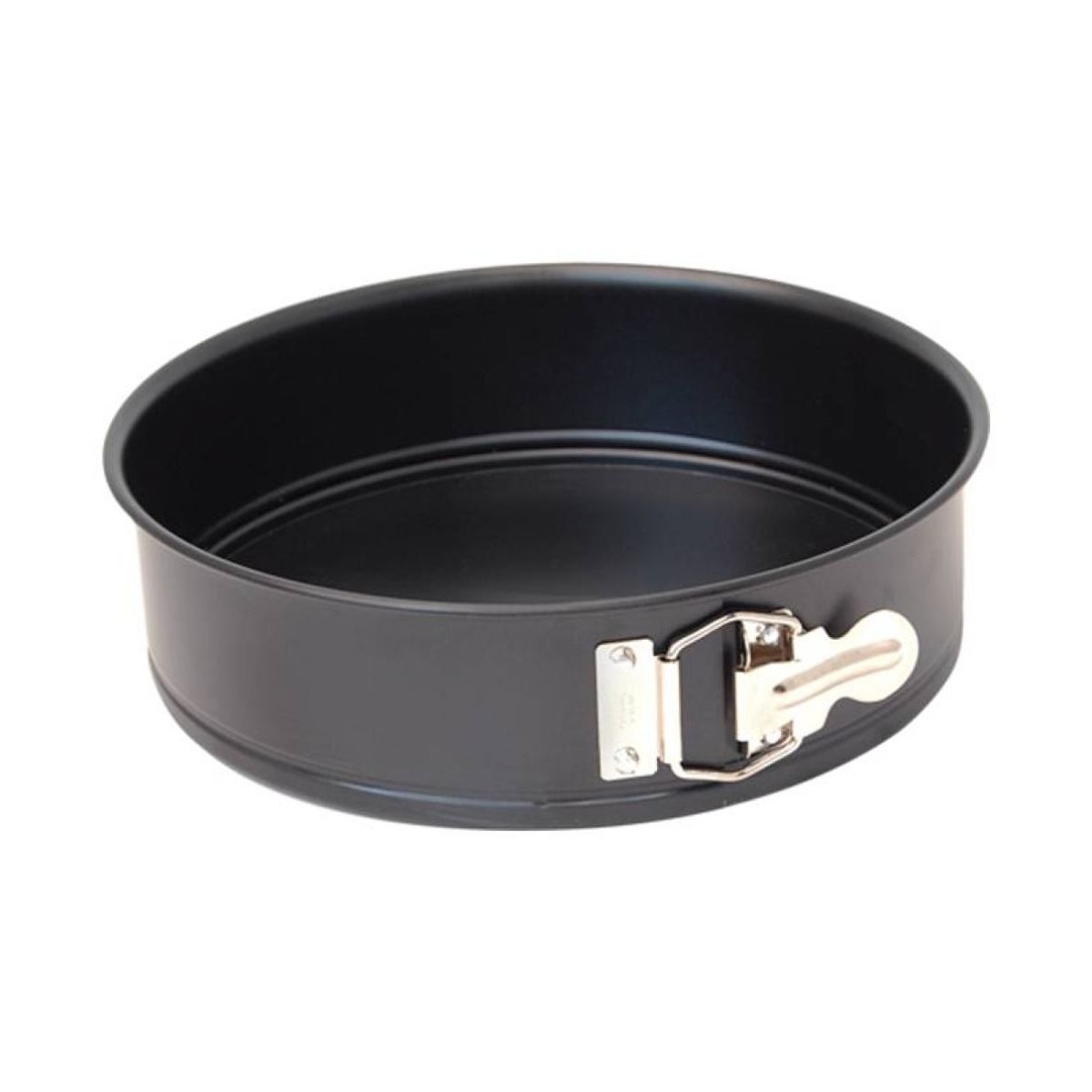 Moule à manqué 24 cm demont. noir, DE BUYER