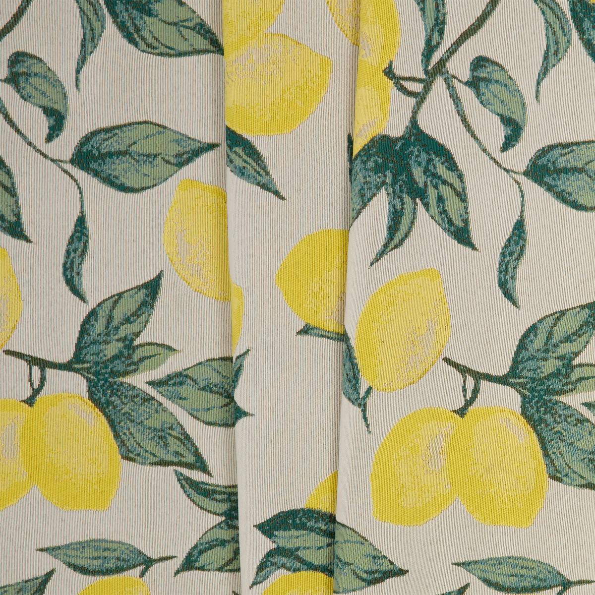 Tapis d'extérieur motif citrons KEPA jaune, ATMOSPHERA