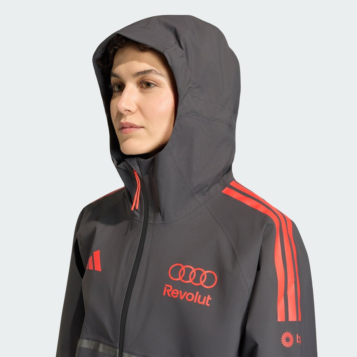 Veste De Pluie Audi Revolut F1 Team Mechanics Veste De Pluie Audi Revolut F1 Team Mechanics utility black / hi-res red, adidas Performance