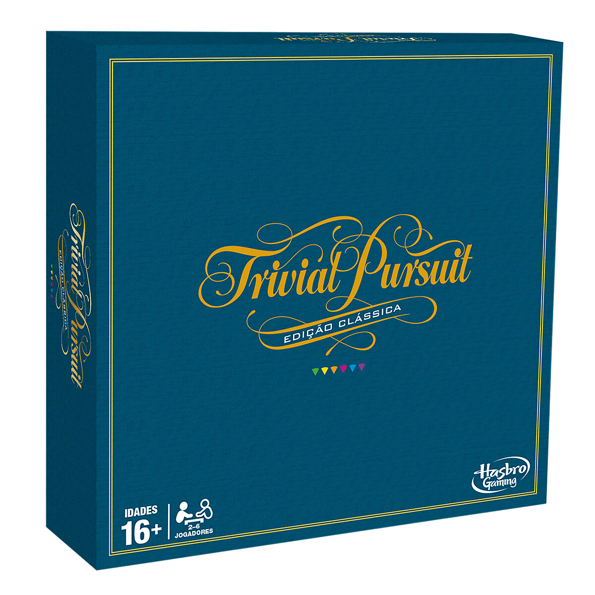 Jogo Trivial Pursuit clássico, da HASBRO 90006421, HASBRO