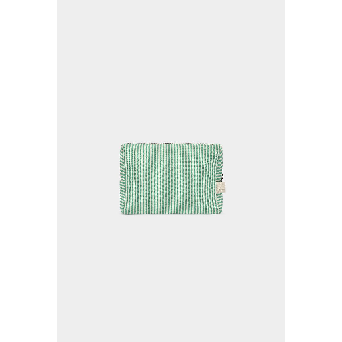 Neceser a rayas, LEONA rayas verde, HINDBAG