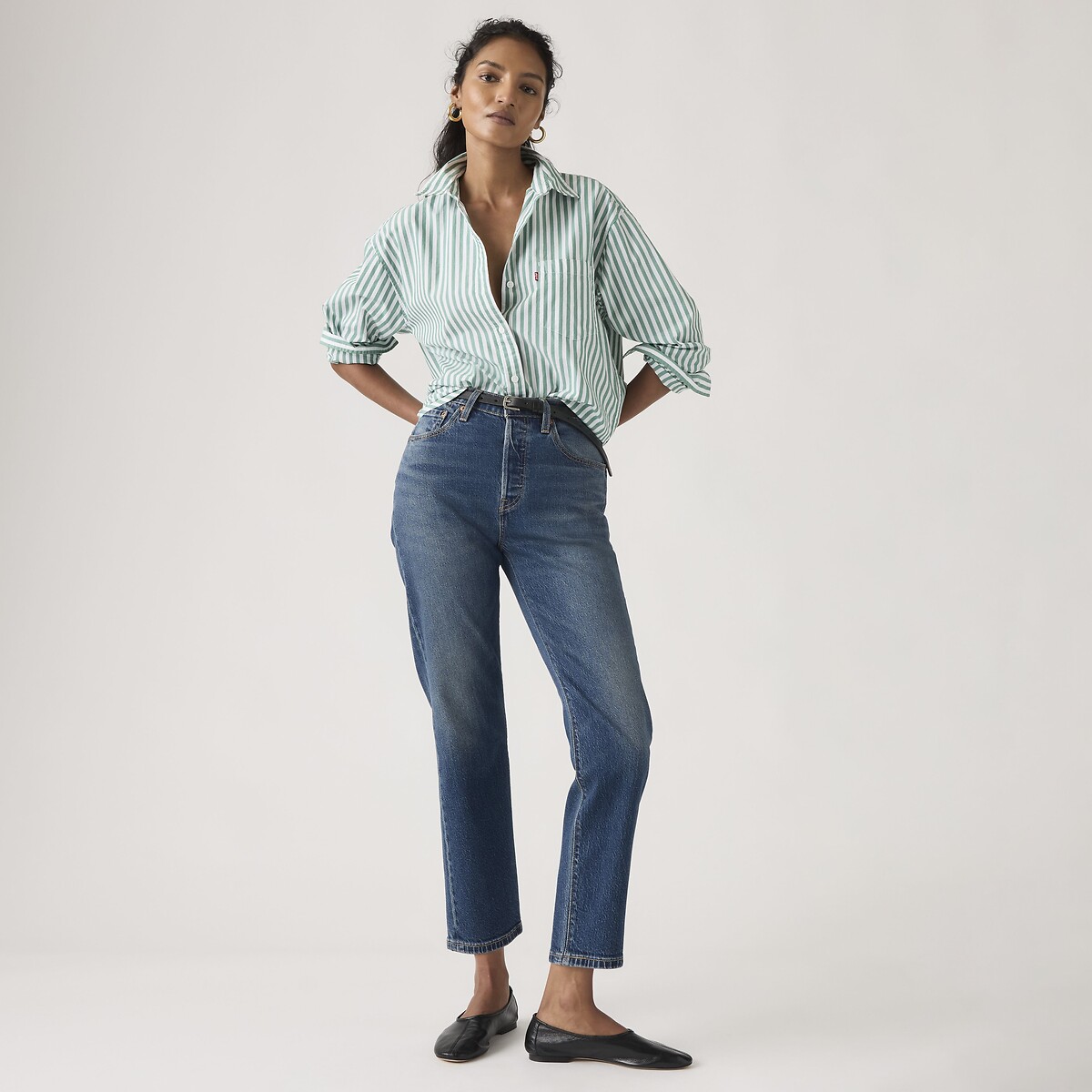 Vaquero 501® CROP LIGHTWEIGHT history today lightweight, LEVI'S
