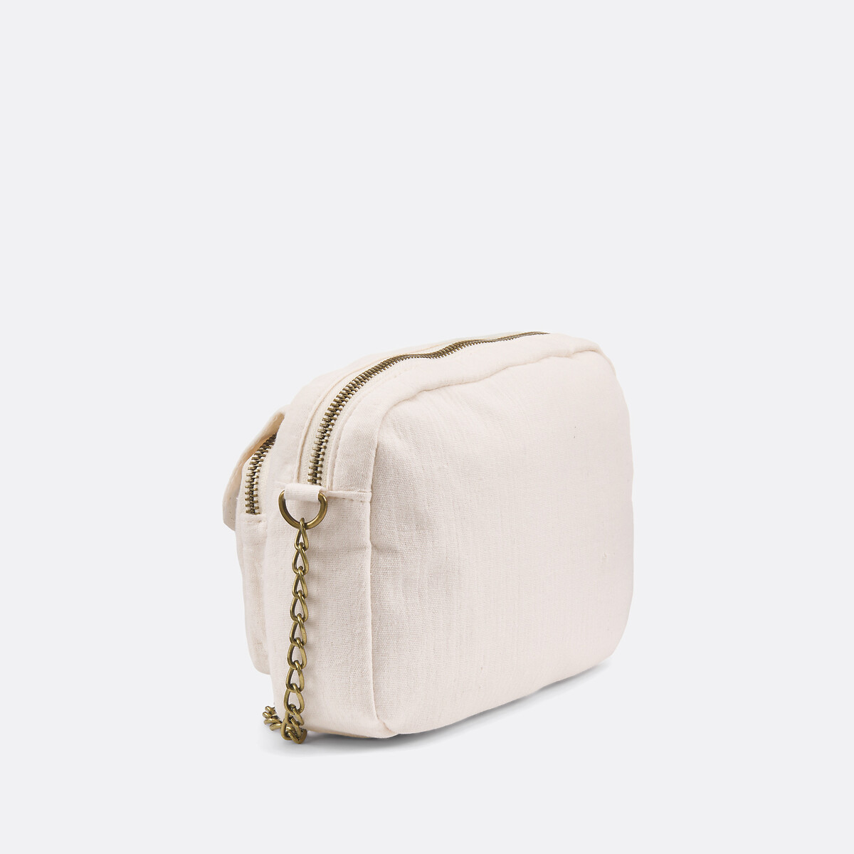 Sac à main bandoulière Joline ecru, PIECES
