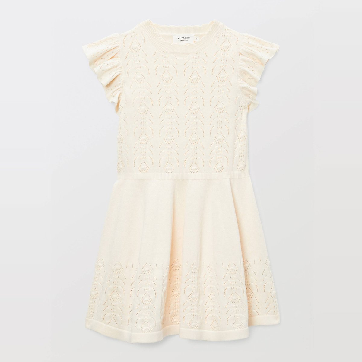 Robe en maille amaretti, MONOPRIX