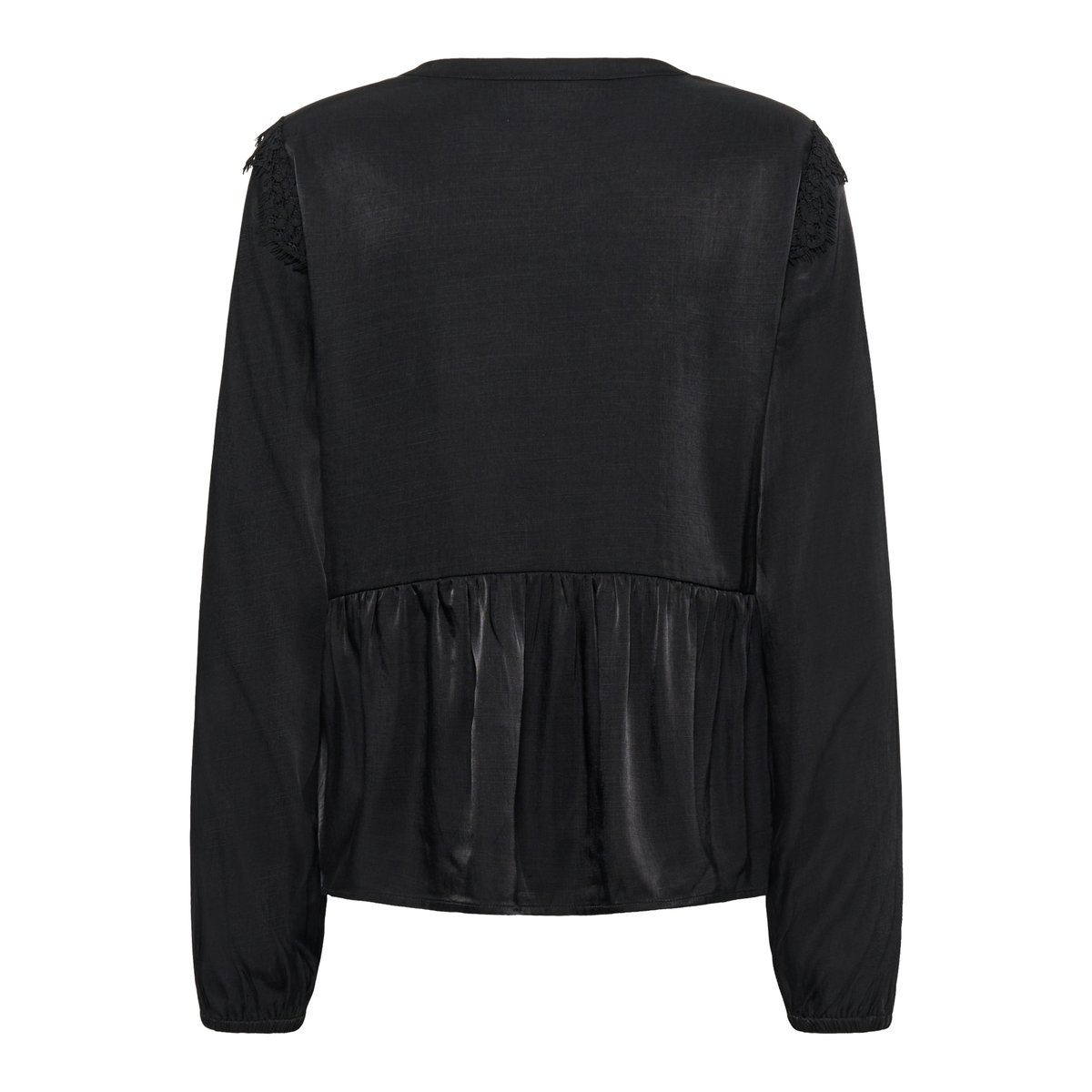 Blouse à manches longues noir pitch black, CREAM