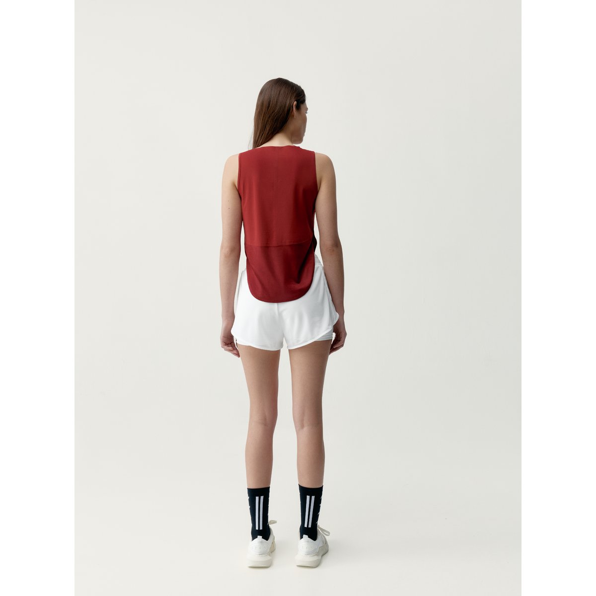 T-Shirt de sport Performance sans manches CALIOPE rouge cerise, BORN