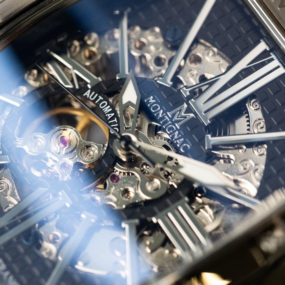 Montre Analogique PALADIN gun métal argenté gun métal, MONTIGNAC