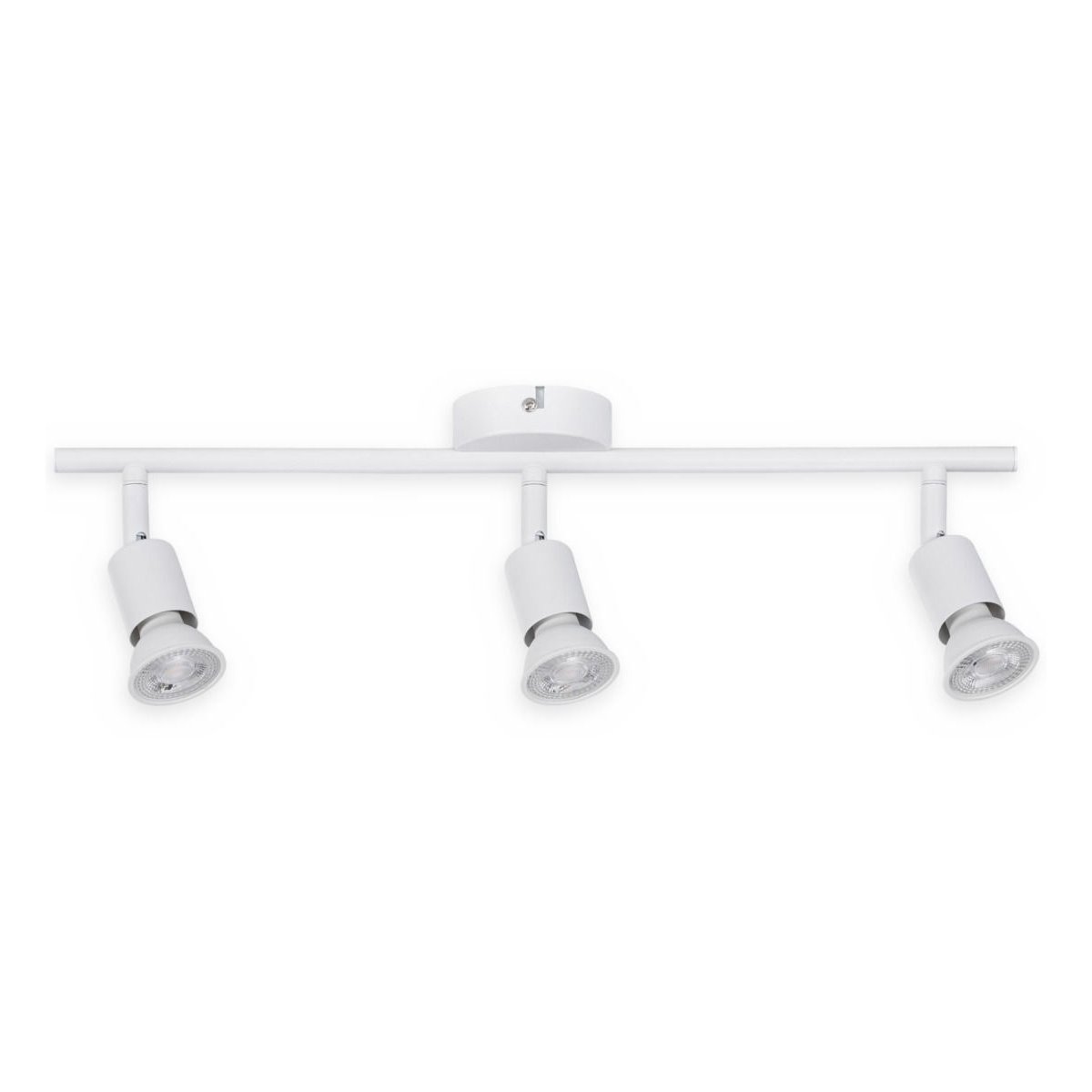 Spot plafonnier carolina 3 lumières blanc dépoli blanc, PAULMANN
