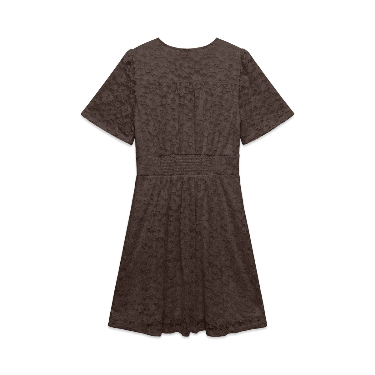 Robe chocolate brown 1, VERO MODA