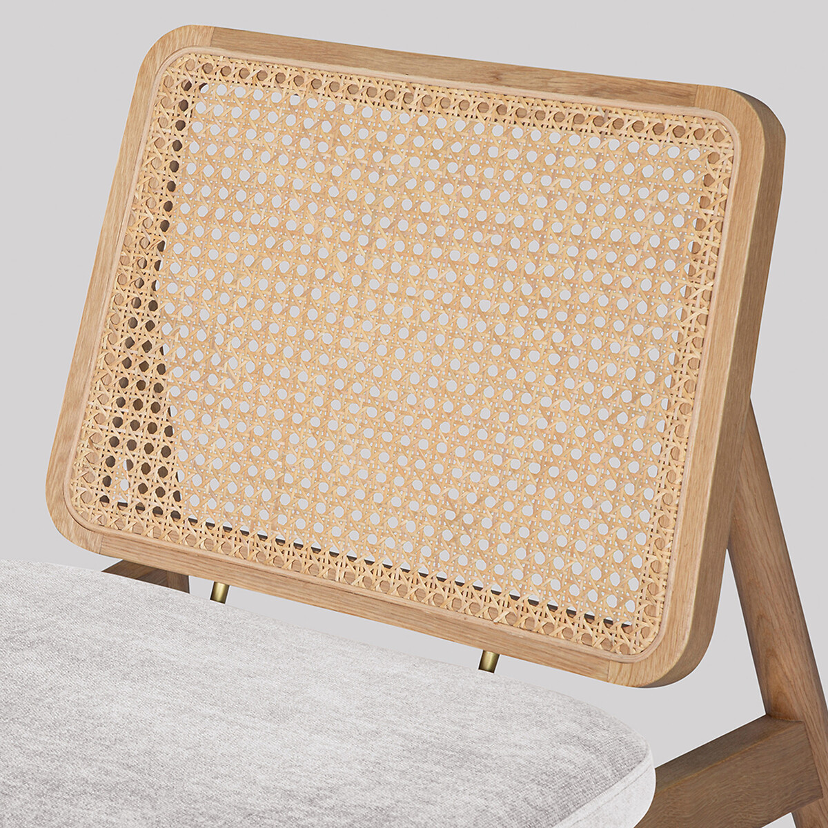 Linton Fabric Armchair white, SWOON