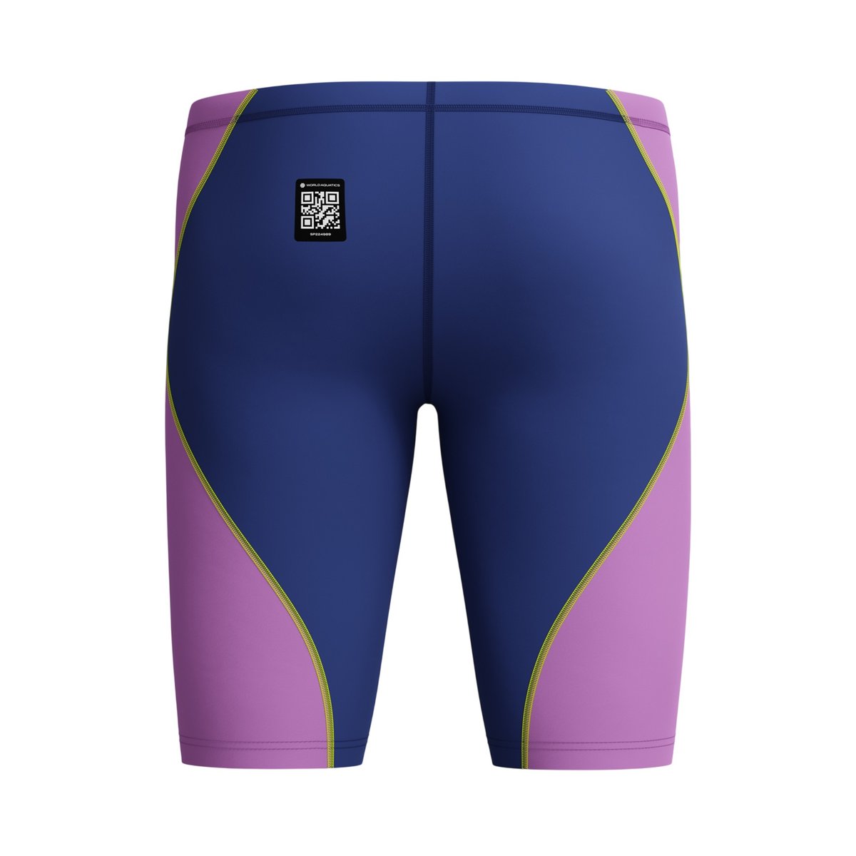 Jammer de natation motif/style bicolore FASTSKIN HYPERSPARK violet / bleu marine, SPEEDO
