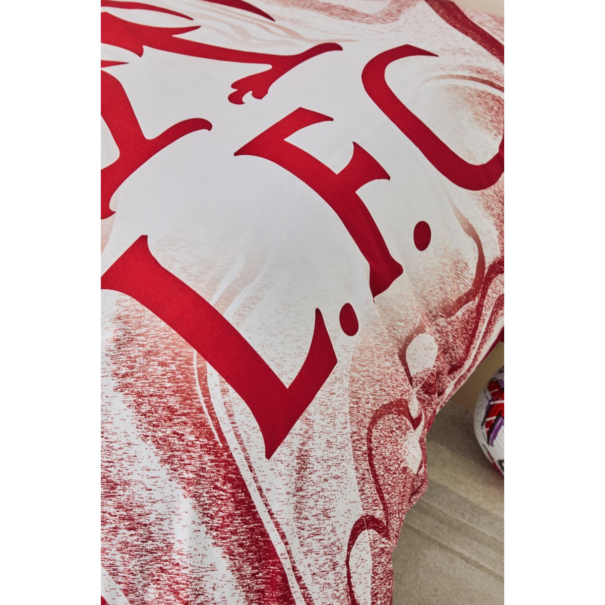 Parure housse de couette en pur coton liverpool fc rouge, NEXT