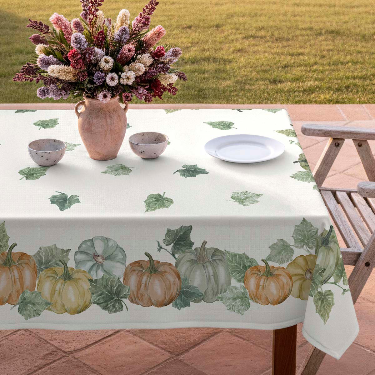 Nappe en coton 100% Pumpkin multicolore, NAF NAF HOME
