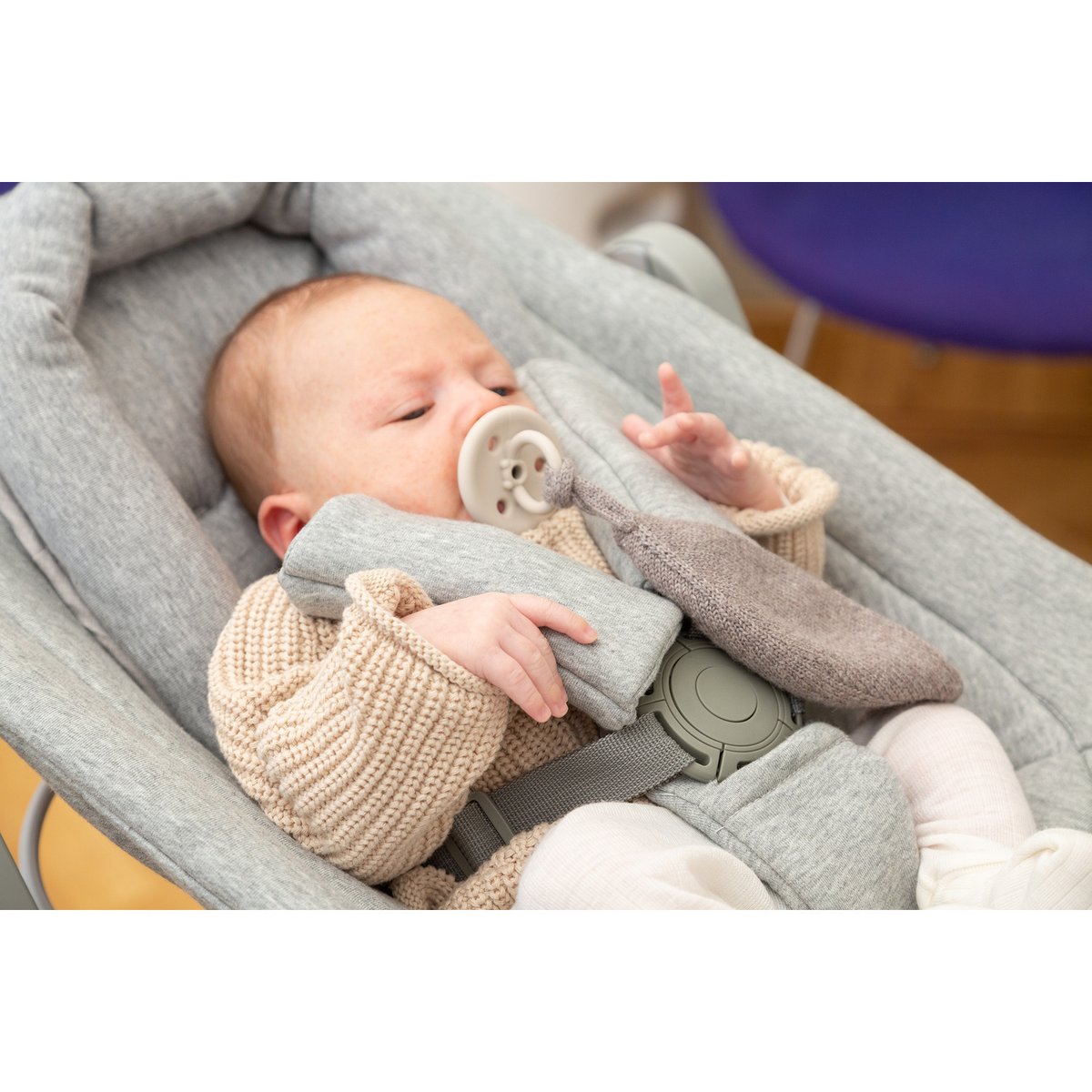 Accessoire chaise haute newborn EVOSIT gris, CHILDHOME